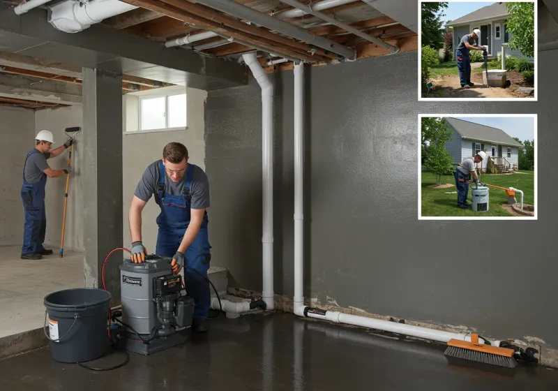 Basement Waterproofing and Flood Prevention process in Monroe, NC